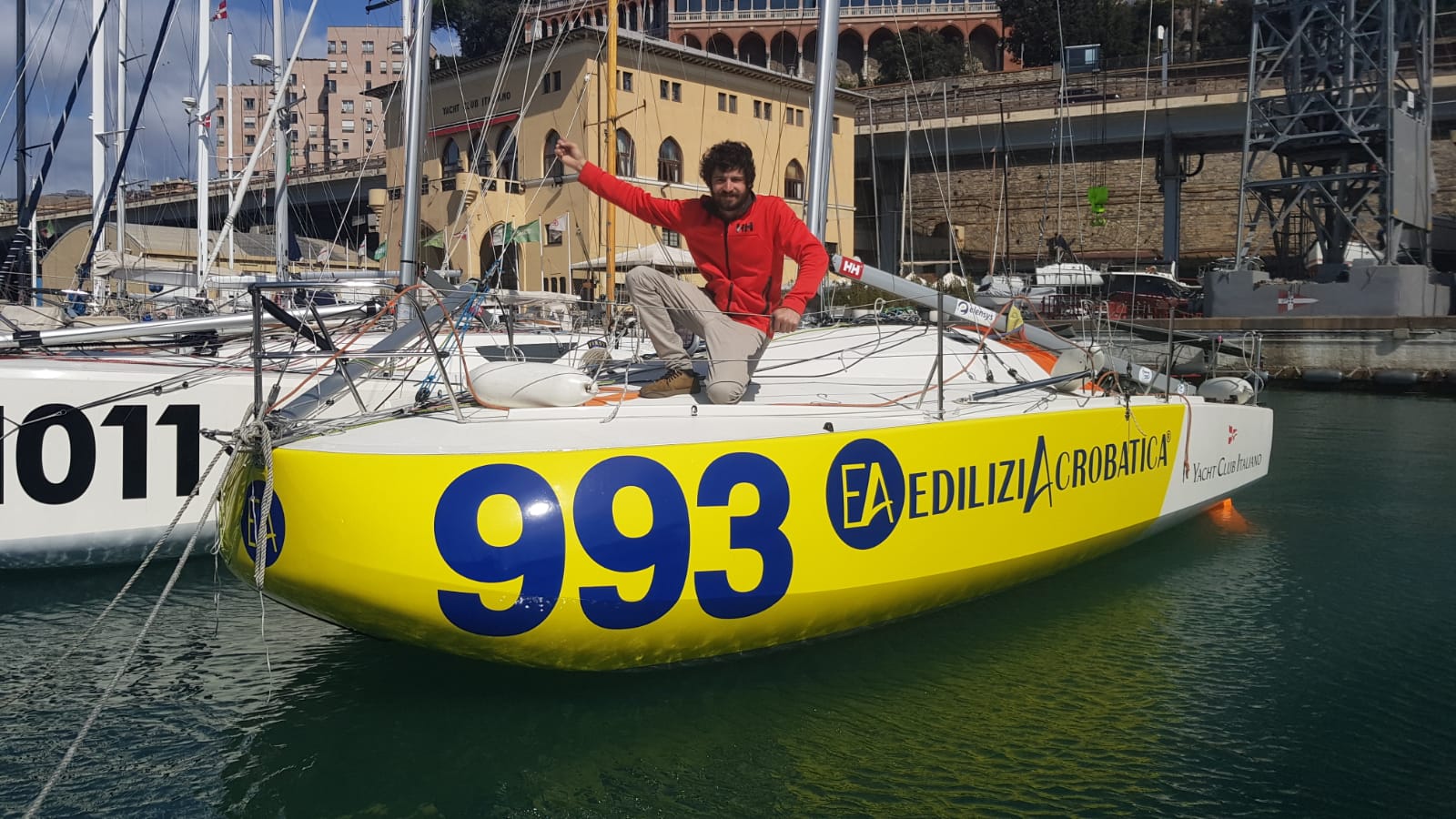 EdiliziAcrobatica Sponsor per Alberto Riva, giovane promessa della vela.