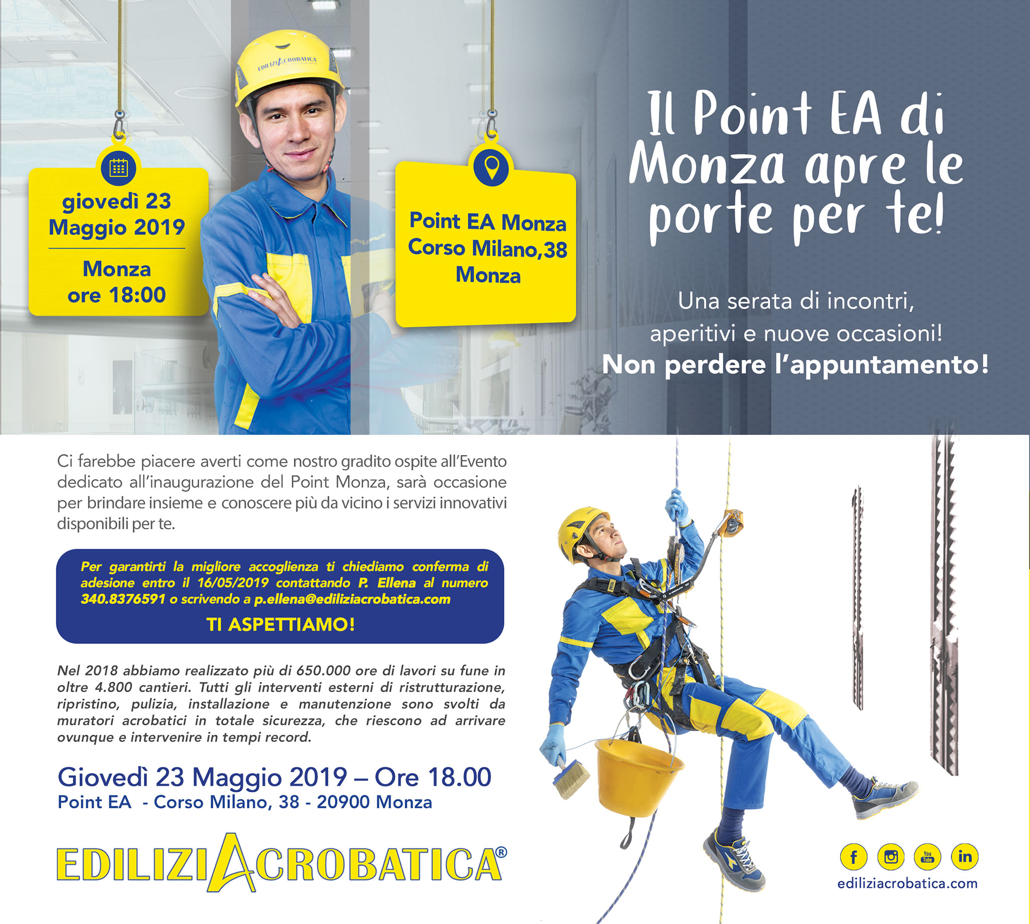 INAUGURAZIONE POINT MONZA: 23-05-19