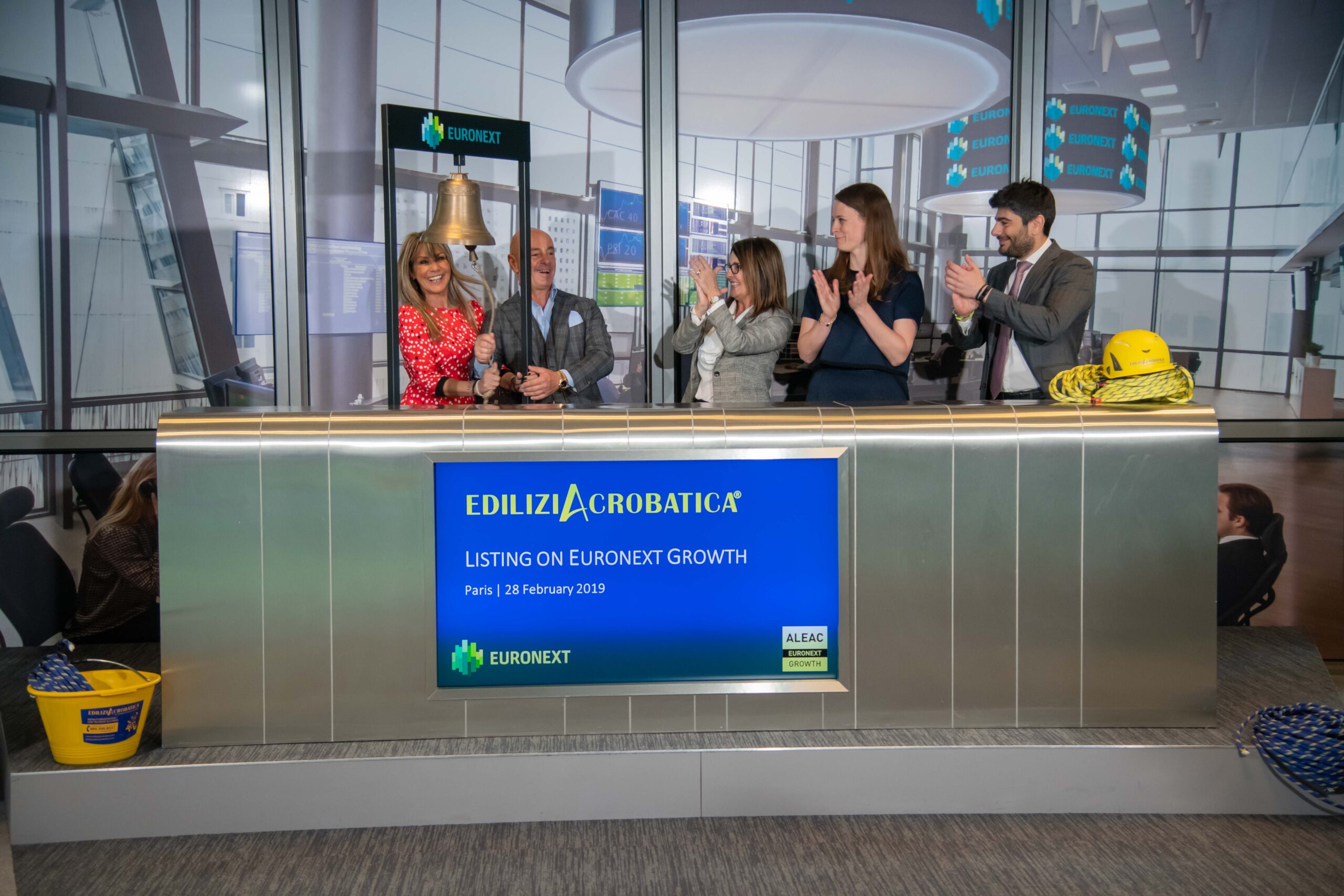 Bienvenue France! EdiliziAcrobatica sbarca su Euronext