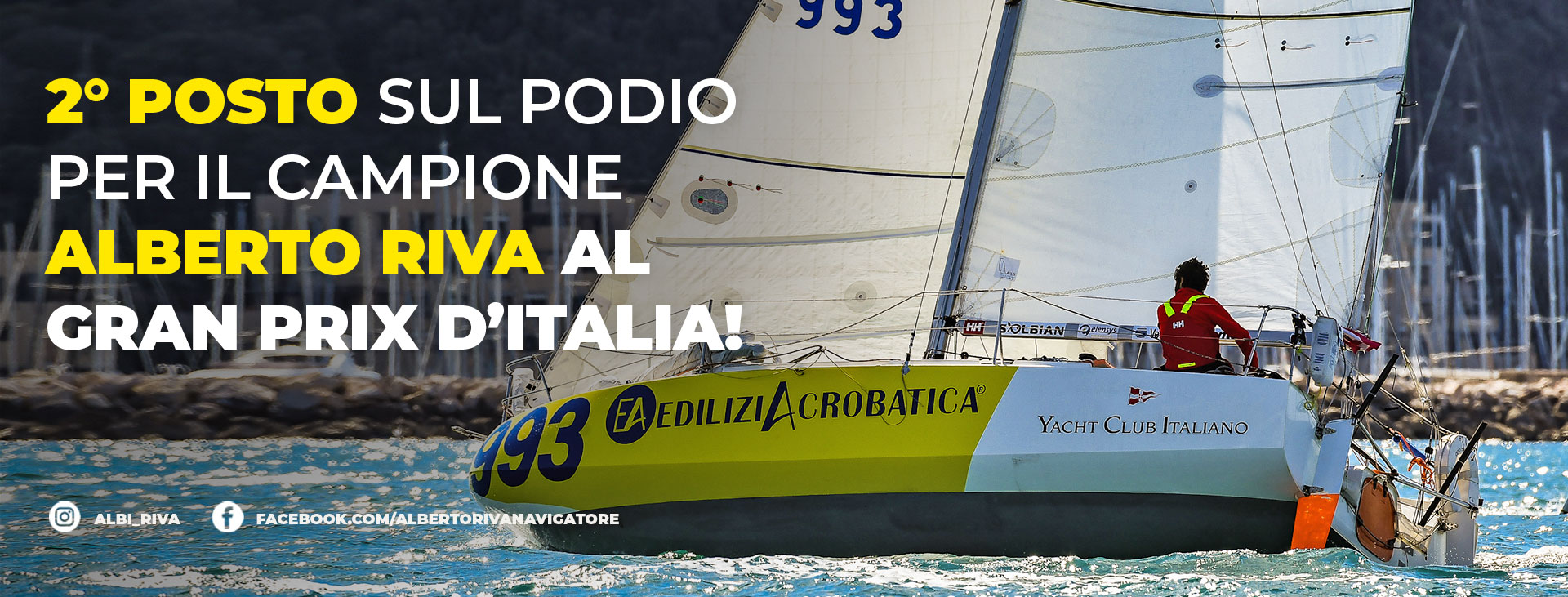 2° POSTO SUL PODIO PER IL CAMPIONE ALBERTO RIVA AL GRAND PRIX D&#8217;ITALIA