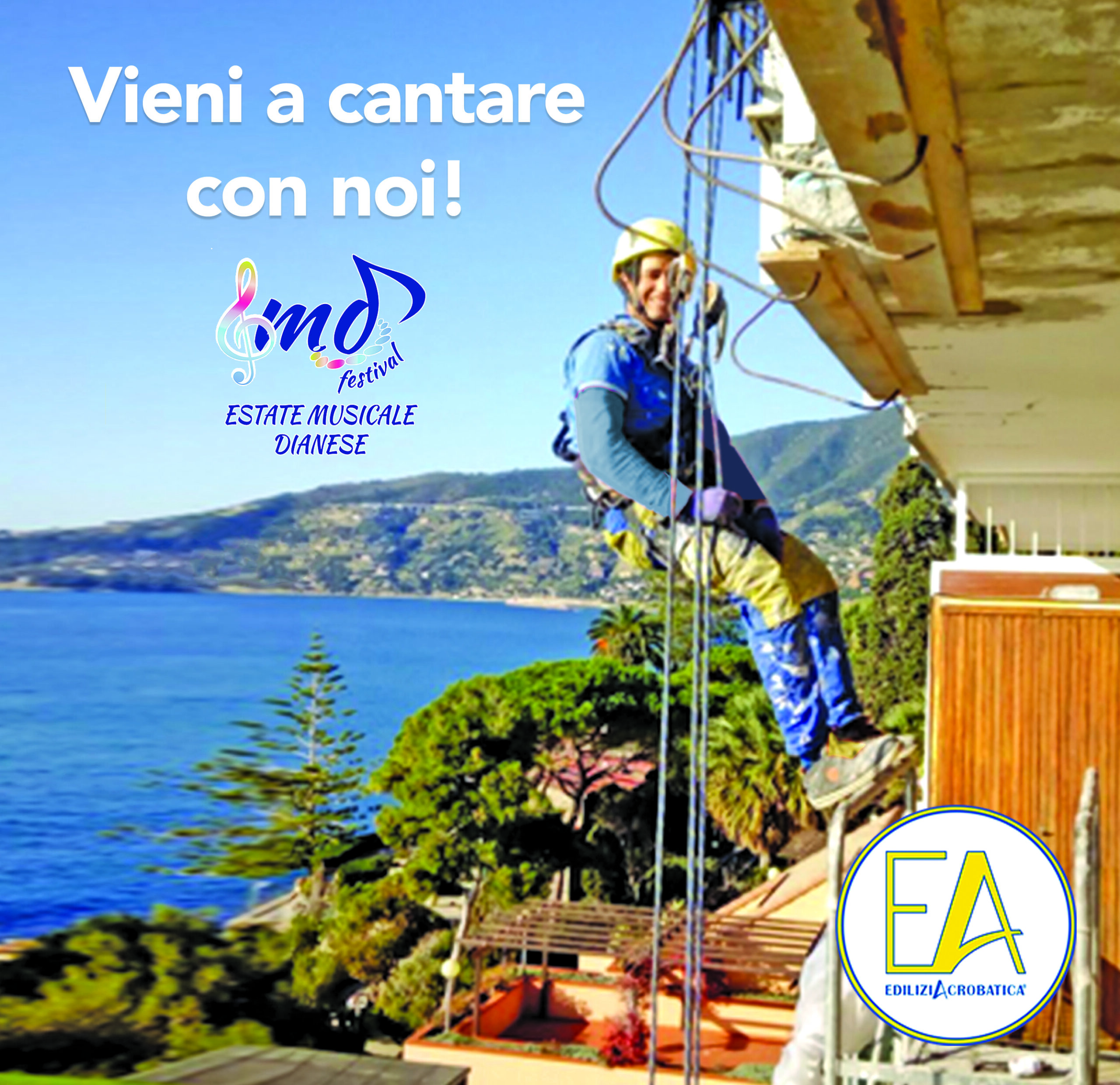 EdiliziAcrobatica sostiene l&#8217;Estate Musicale Dianese a Sanremo &#8230; e ricerca personale!