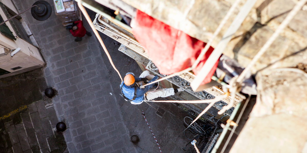 I LAVORI SU FUNE SONO IN TV