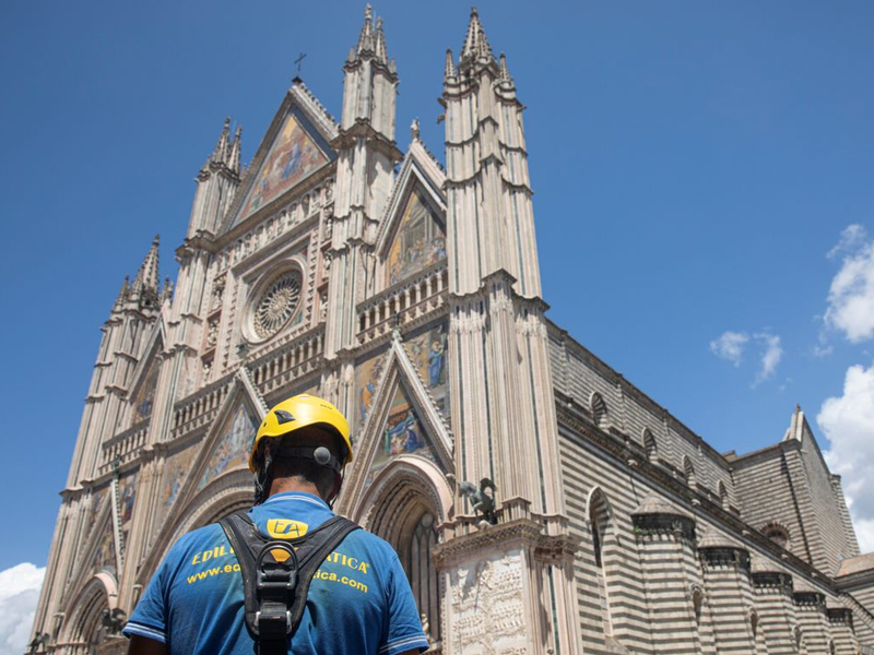 Impermeabilizzazione porzioni di copertura Duomo di Orvieto