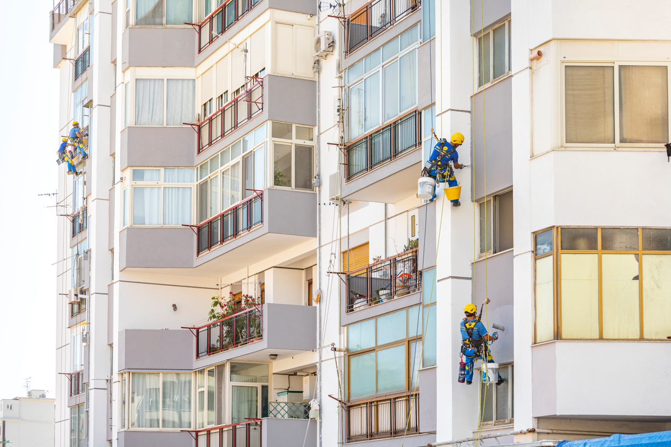 Lavori di Manutenzione su condominio di Piazza Strauss, Palermo