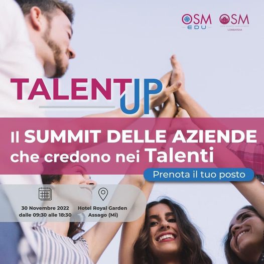 TalentUP - il Summit delle aziende che credono nei talenti