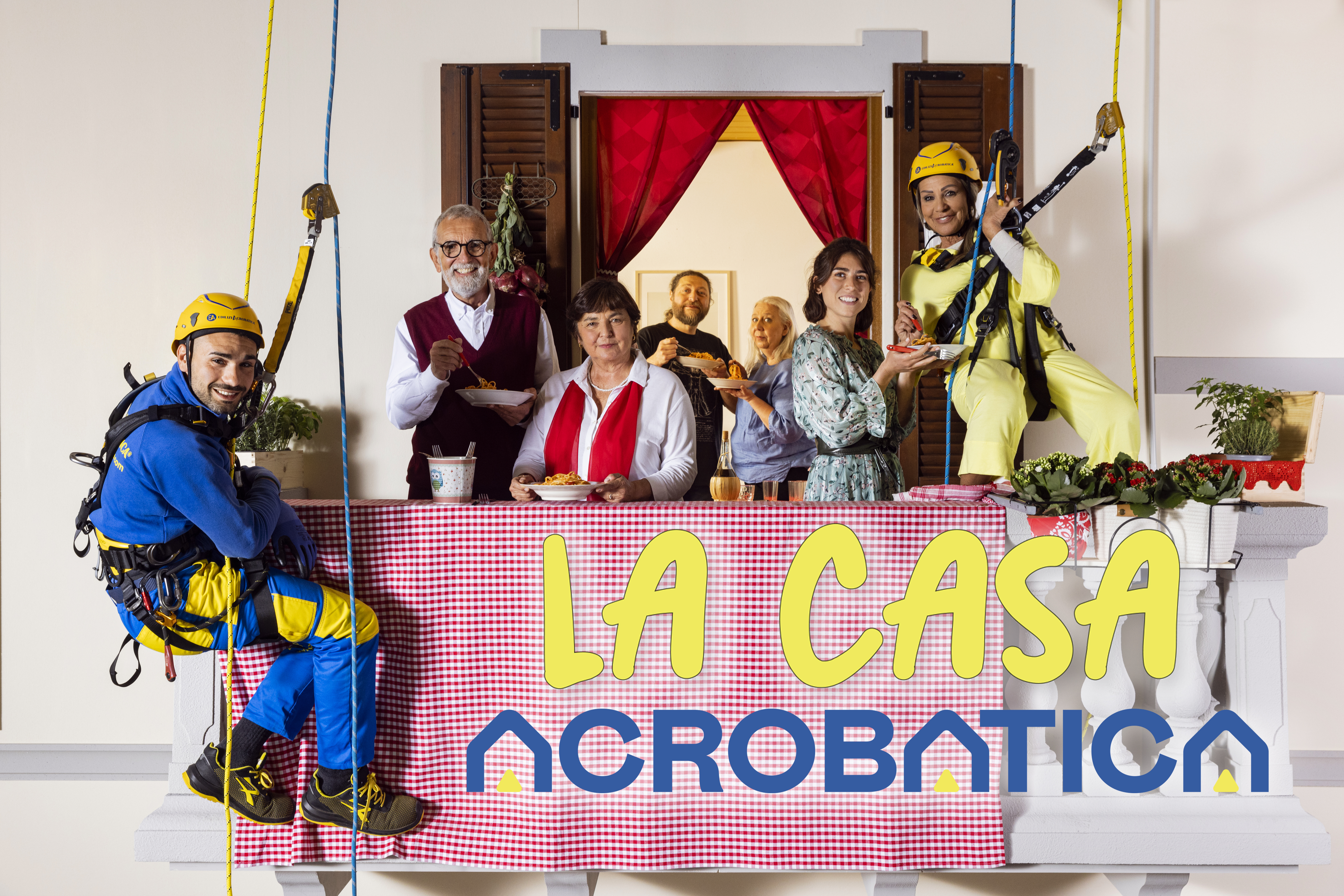 La "Casa Acrobatica", il nuovo Spot TV di EdiliziAcrobatica