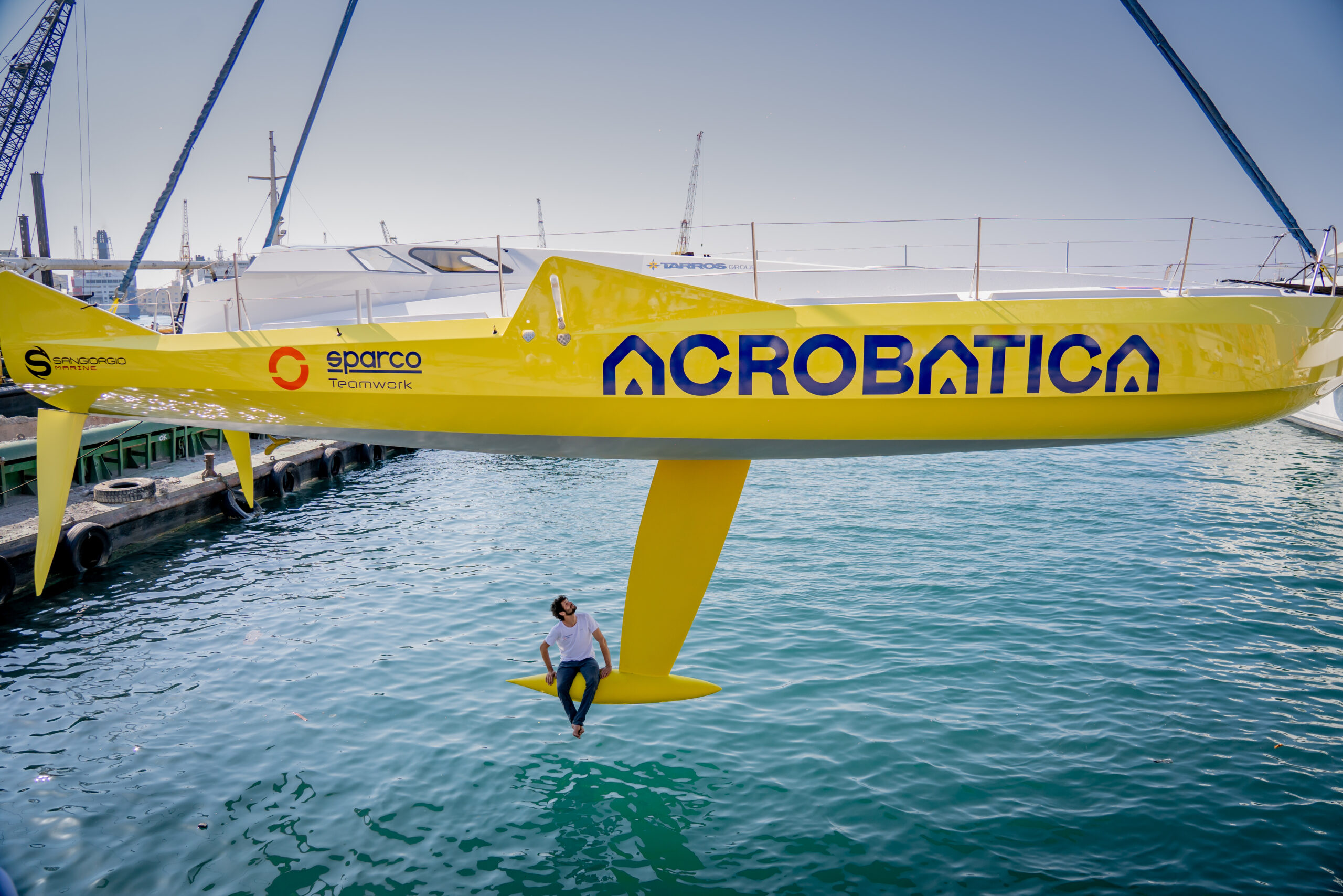 Il 5 settembre sarà varata Acrobatica, la nuova class-40 di Alberto Riva