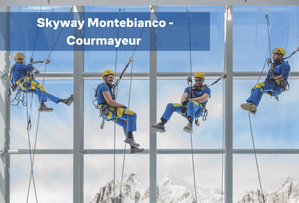 Skyway Monte Bianco. Tra le nuvole con EdiliziAcrobatica.